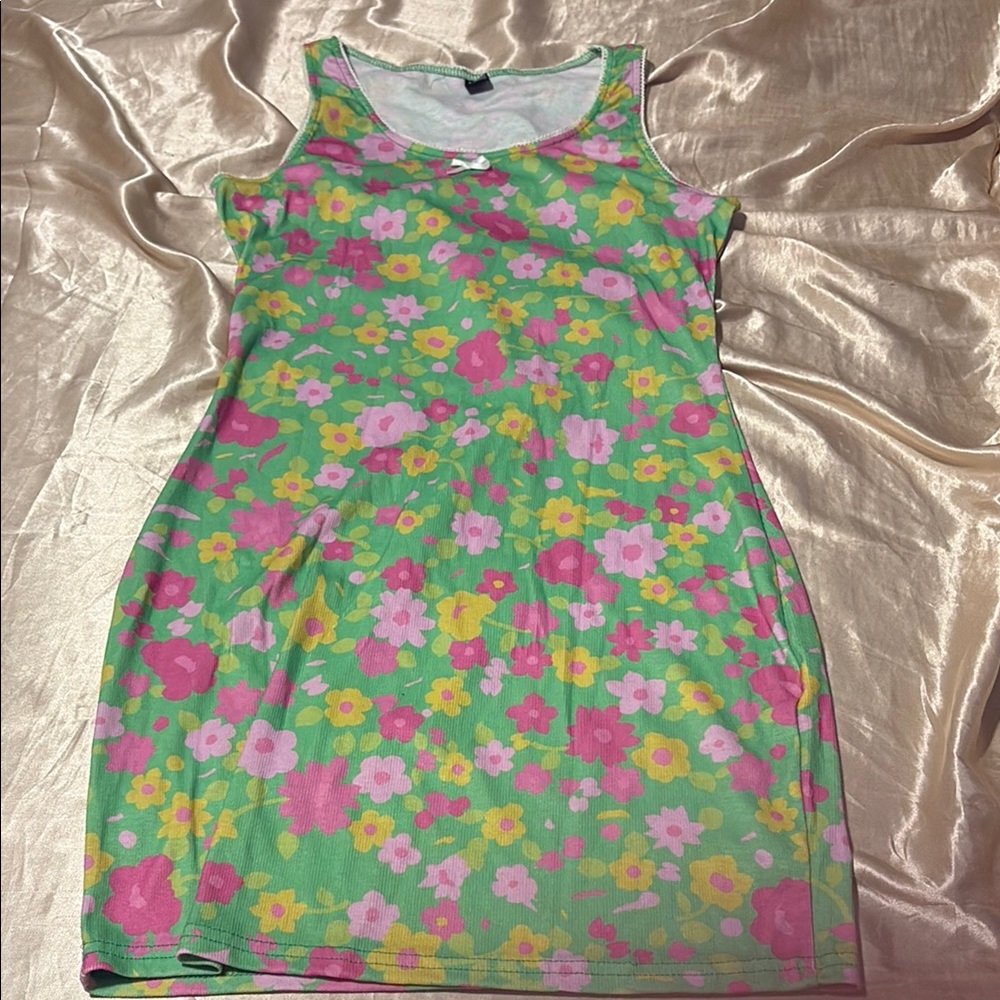 Floral Sleeveless Dress